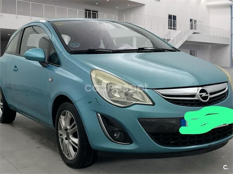 Usado Opel Corsa Essentia 85 CV (62 kW) 2011 Azul Utilitario