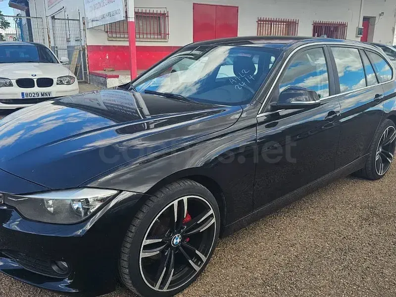 Usado BMW 316 116 CV (85 kW) 2014 Negro Familiar