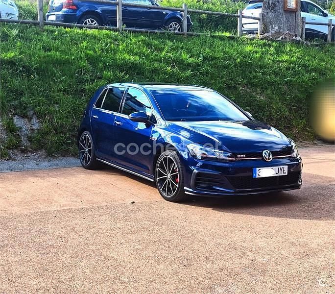 Usado VW Golf VII GTI 230 CV (169 kW) 2017 Azul Berlina