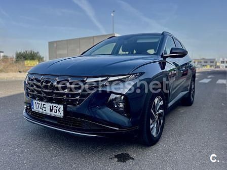 Azul Usado 2022 Hyundai Tucson SUV | 27.000 € (Precio justo) - Imagen 1/4