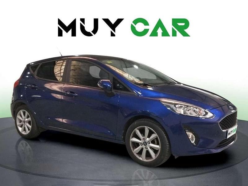 Usado Ford Fiesta Trend 86 CV (63 kW) 2018 Azul Utilitario