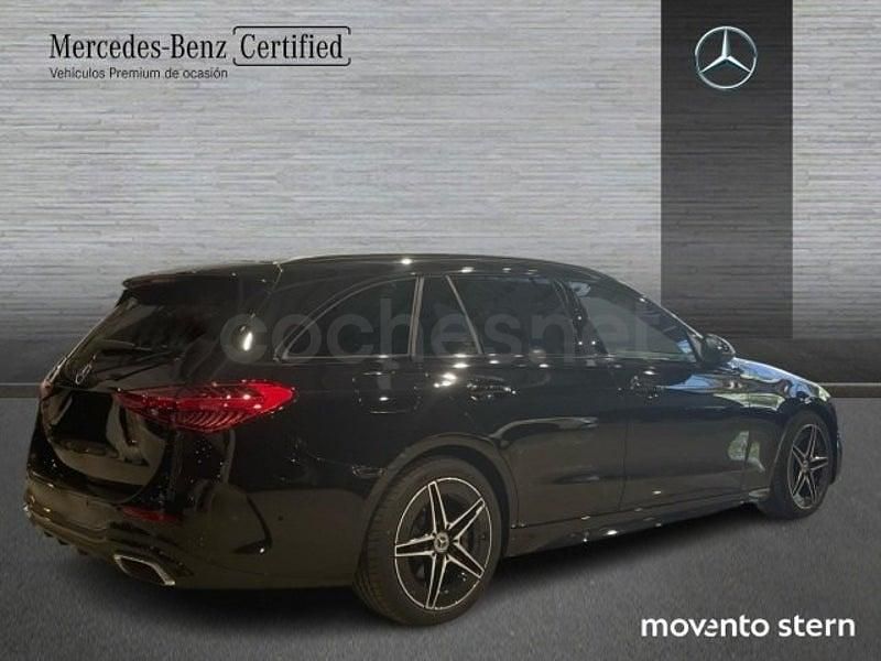 Nuevo Mercedes C220 200 CV (147 kW) 2025 Negro Familiar