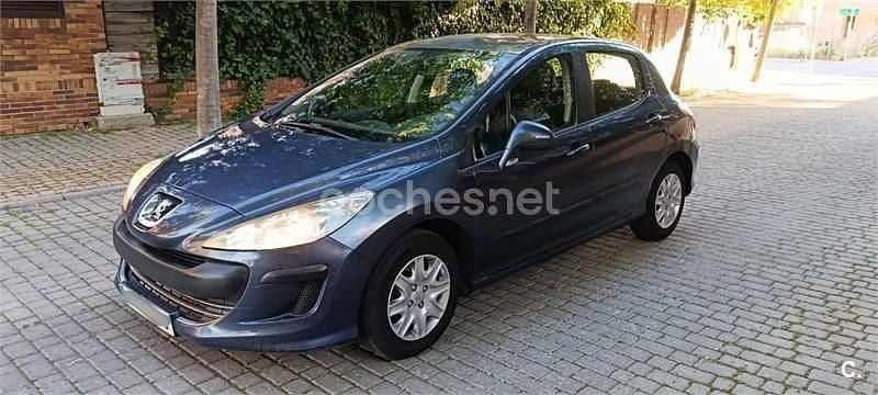Usado Peugeot 308 110 CV (80 kW) 2009 Azul Berlina