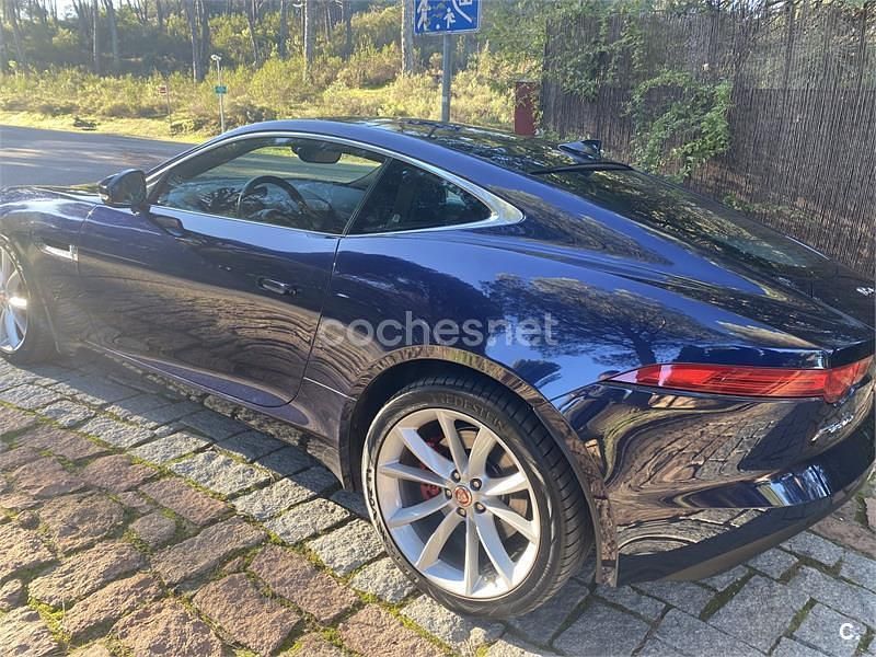 Usado Jaguar F-Type 340 CV (250 kW) 2015 Azul Coupe