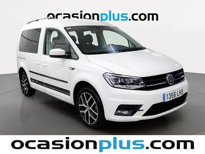 Usado VW Caddy 150 CV (110 kW) 2020 Blanco Monovolumen
