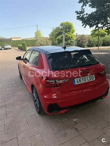 Usado Audi A1 Sportback S-Line 116 CV (85 kW) 2019 Rojo Utilitario