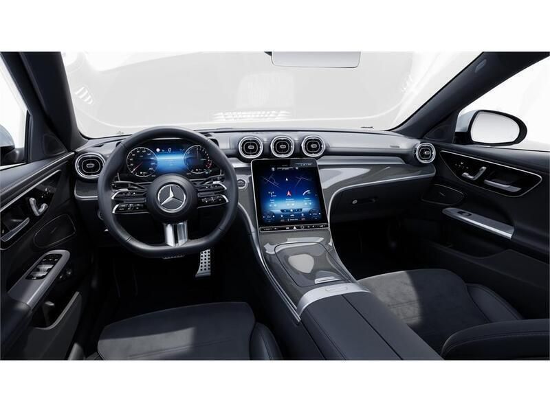 Usado Mercedes C300e 313 CV (230 kW) 2024 Negro obsidiana Berlina