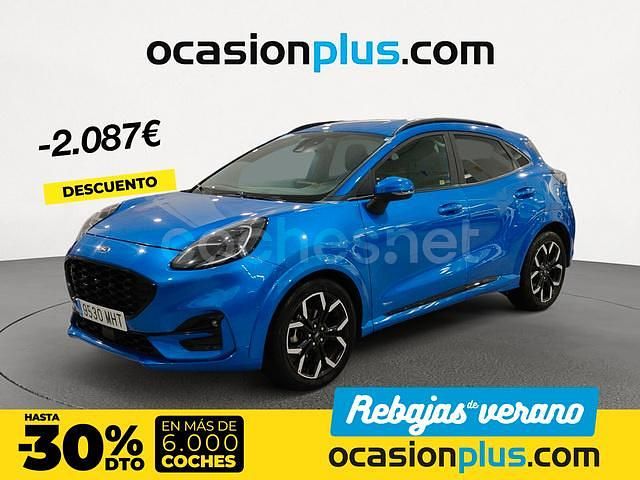 Azul Usado 2023 Ford Puma ST-Line X SUV | 18.790 € (Precio justo) - Imagen 1/4