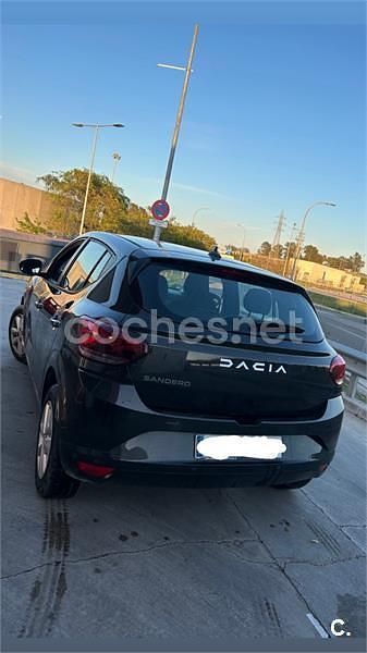 Usado Dacia Sandero Expression 91 CV (66 kW) 2024 Negro Berlina