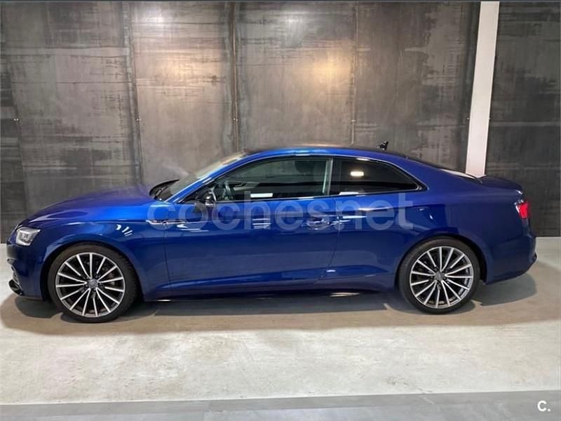 Brugt Audi A5 190 HK (139 kW) 2017 Blå Coupe