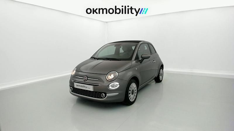 Usado Fiat 500C Dolcevita 70 CV (51 kW) 2022 Gris pompei / negro Descapotable