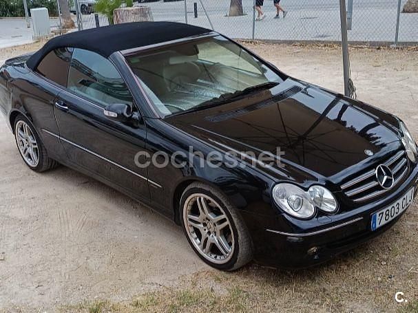 Negro Usado 2003 Mercedes CLK200 Elegance Descapotable | 9800 € (Un poco caro) - Imagen 1/1