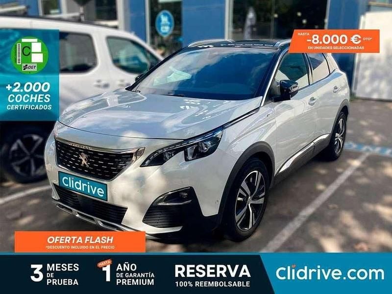 Blanco Usado 2019 Peugeot 3008 Style Monovolumen | 15.290 € (Precio justo) - Imagen 1/3