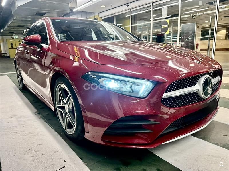 Usado Mercedes A200 150 CV (110 kW) 2020 Rojo Berlina