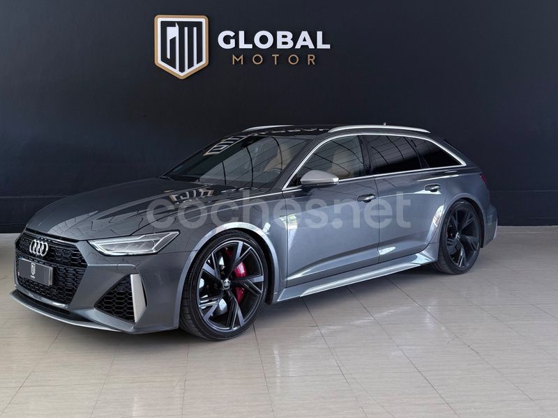 Gris / plata Usado 2020 Audi RS6 Familiar | 97.900 € (Buen precio) - Imagen 1/4