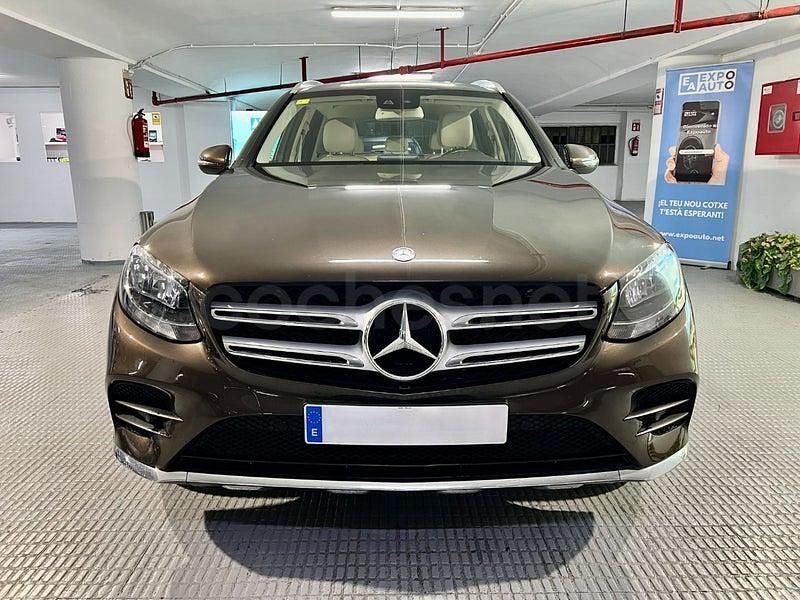 Usado Mercedes GLC250 AMG line 211 CV (155 kW) 2016 Marrón SUV