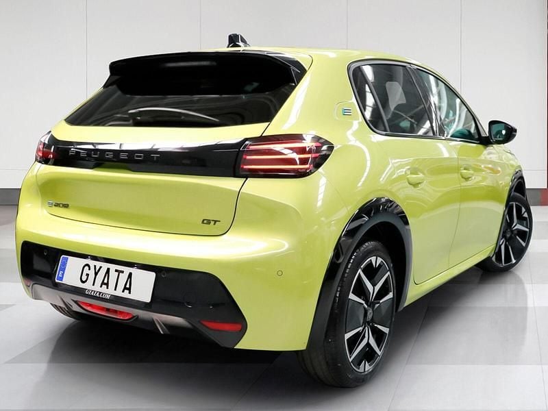 Usado Peugeot e-208 GTi 114 kW (156 CV) 2024 Amarillo Utilitario
