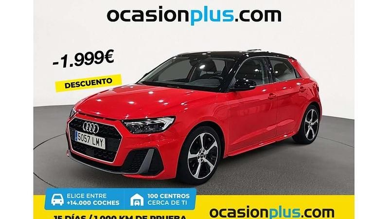 Rojo Usado 2021 Audi A1 Sportback S-Line Utilitario | 19.991 € (Buen precio) - Imagen 1/4