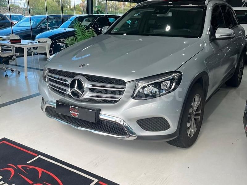 Gris / plata Usado 2018 Mercedes GLC220 SUV | 26.999 € (Buen precio) - Imagen 1/4