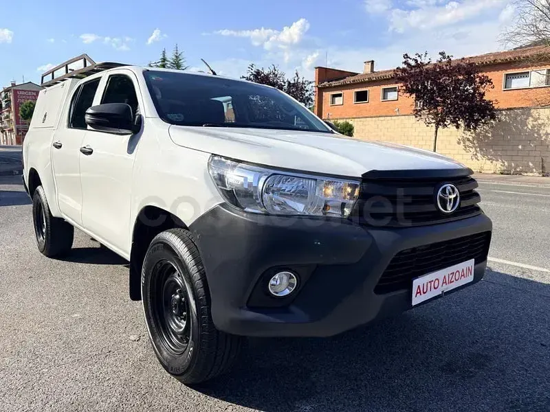 Usado Toyota HiLux 150 CV (110 kW) 2019 Blanco Pickup/Camioneta