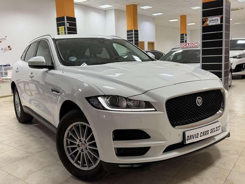 Blanco Usado 2019 Jaguar F-Pace Chequered Flag SUV | 17.500 € (Precio justo) - Imagen 1/4