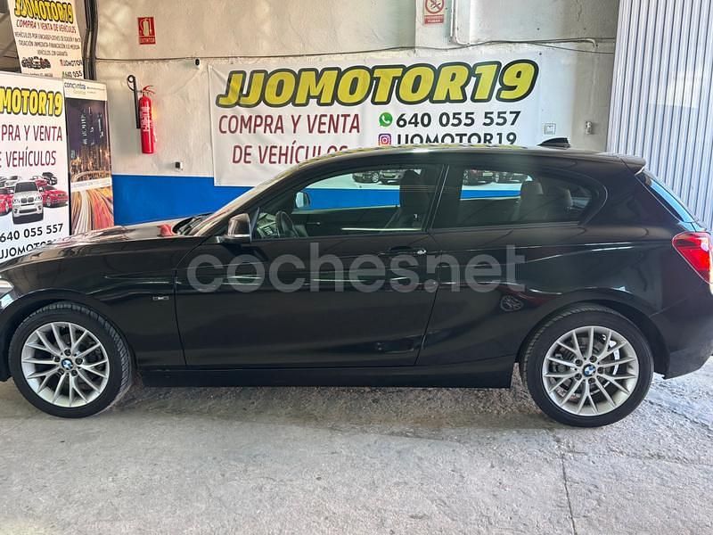 Usado BMW 116 Efficient Dynamics 116 CV (85 kW) 2015 Negro Utilitario