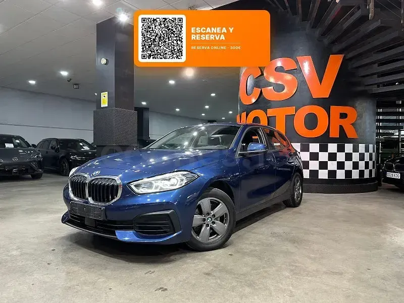 Usado BMW 118 150 CV (110 kW) 2023 Azul Utilitario
