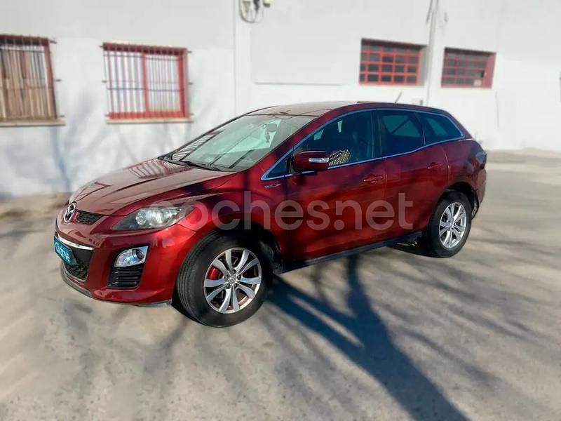 Usado Mazda CX-7 Active 173 CV (127 kW) 2010 Granate SUV