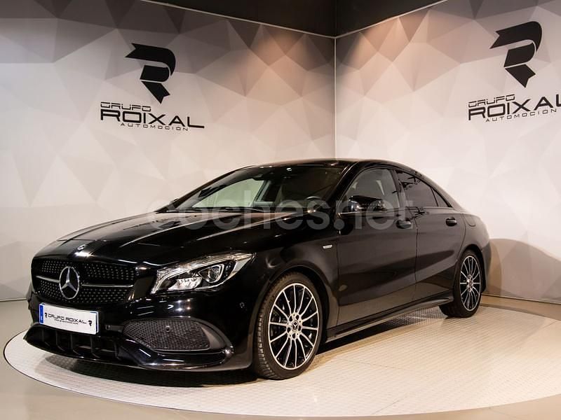 Negro Usado 2018 Mercedes CLA200 AMG Berlina | 26.500 € (Caro) - Imagen 1/4