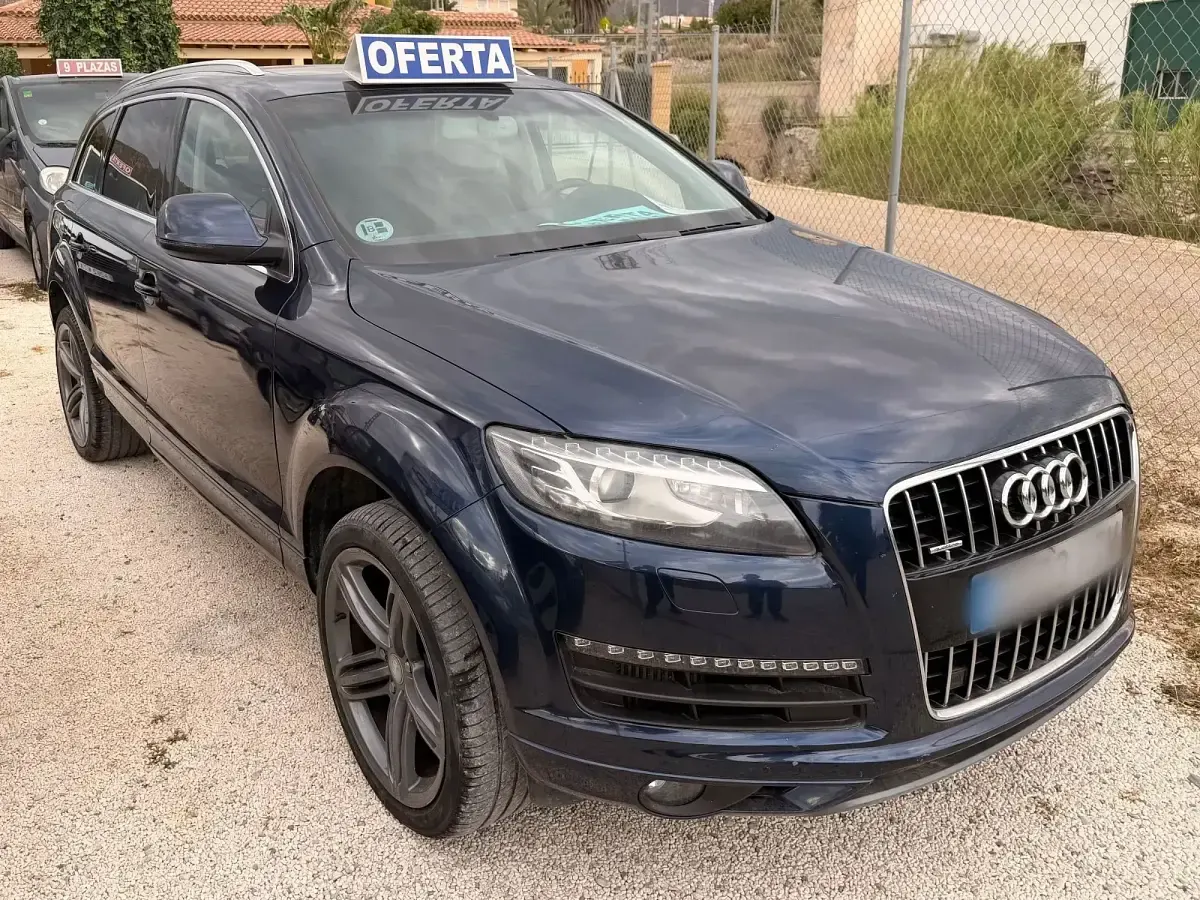 Usado Audi Q7 Ambition 204 CV (150 kW) 2013 Azul SUV
