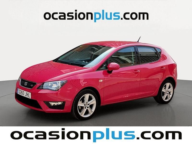 Usado Seat Ibiza FR 90 CV (66 kW) 2015 Rojo Utilitario