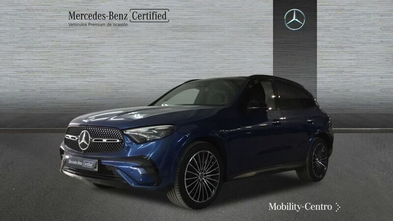 Azul Usado 2022 Mercedes GLC220 SUV | 61.900 € - Imagen 1/4