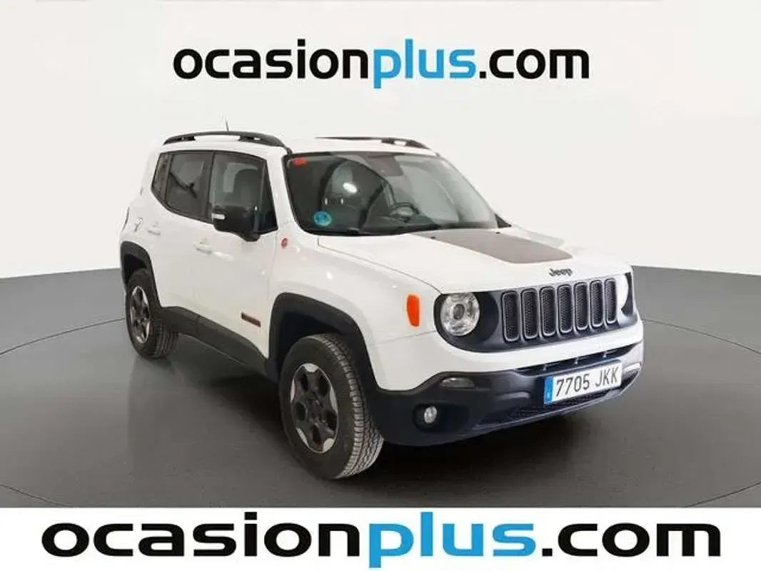 Usado Jeep Renegade Trailhawk 170 CV (125 kW) 2015 Blanco SUV