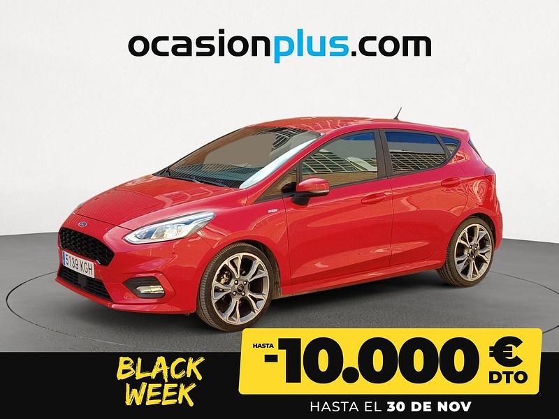 Rojo Usado 2017 Ford Fiesta ST-Line Utilitario | 14.390 € (Caro) - Imagen 1/4