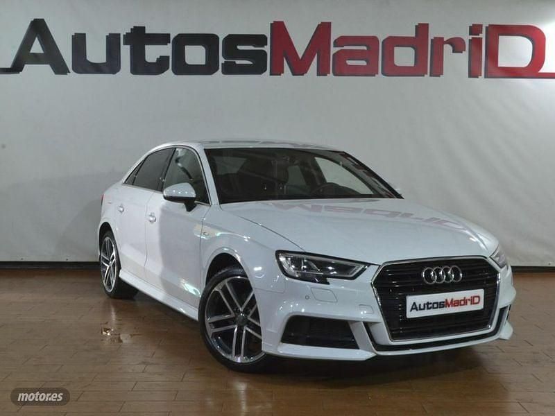 Blanco Usado 2018 Audi A3 S-Line Berlina | 17.990 € (Un poco caro) - Imagen 1/4