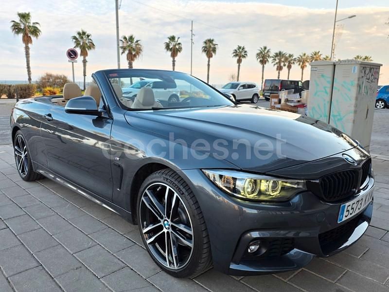 Usado BMW 430 Cabriolet 252 CV (185 kW) 2019 Gris / plata Descapotable