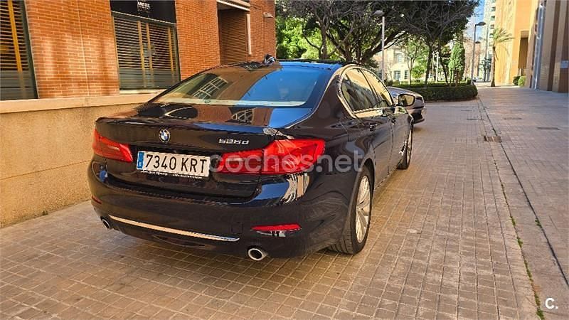 Usado BMW 525 Luxury Line 231 CV (169 kW) 2018 Azul Berlina