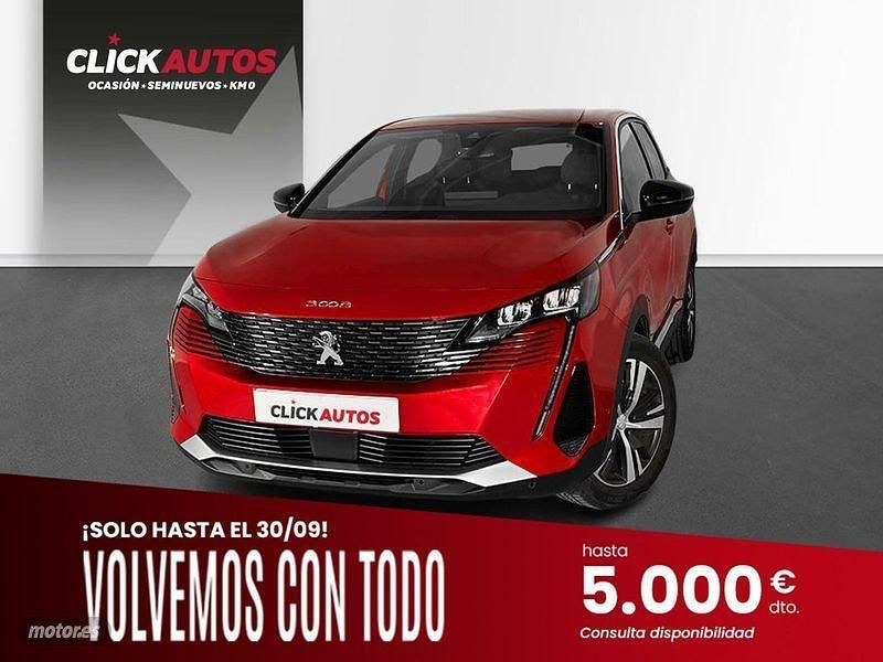 Rojo Usado 2023 Peugeot 3008 Allure SUV | 19.500 € (Precio justo) - Imagen 1/4