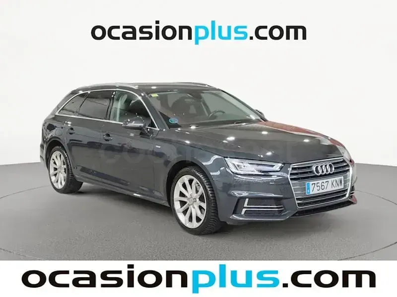 Usado Audi A4 S-Line 170 CV (125 kW) 2018 Gris / plata Familiar