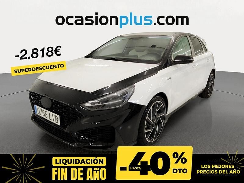 Blanco Usado 2021 Hyundai i30 N Line Berlina | 20.990 € (Precio justo) - Imagen 1/4
