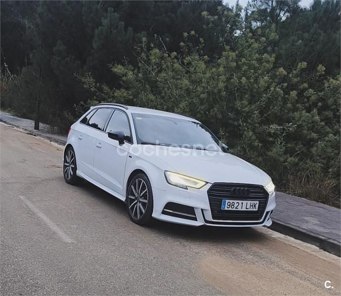 Usado Audi A3 S-Line 150 CV (110 kW) 2020 Blanco Berlina