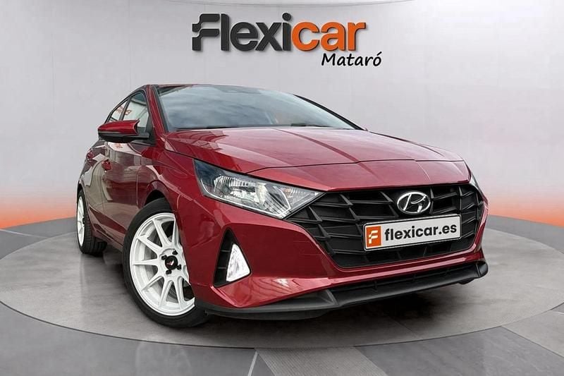 Rojo Usado 2023 Hyundai i20 Berlina | 13.990 € (Precio justo) - Imagen 1/4