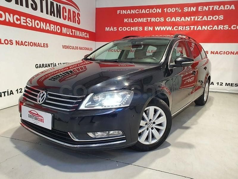 Usado VW Passat Exclusive 140 CV (102 kW) 2014 Negro Familiar