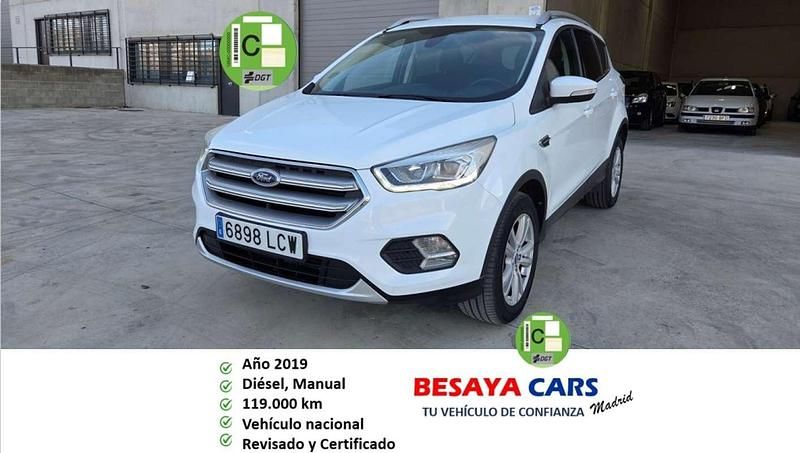 Blanco Usado 2019 Ford Kuga Trend SUV | 14.990 € (Buen precio) - Imagen 1/4