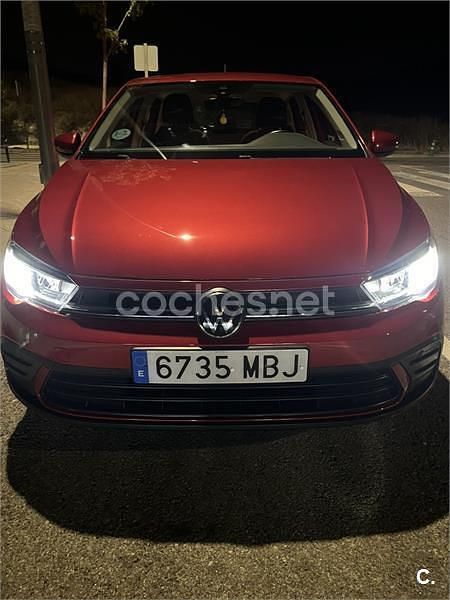 Usado VW Polo Life 95 CV (69 kW) 2022 Rojo Utilitario
