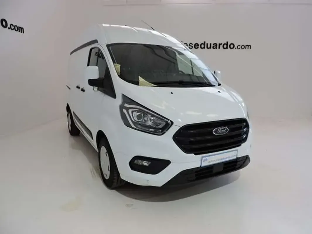 Usado Ford Transit Custom Trend 105 CV (77 kW) 2022 Blanco Van