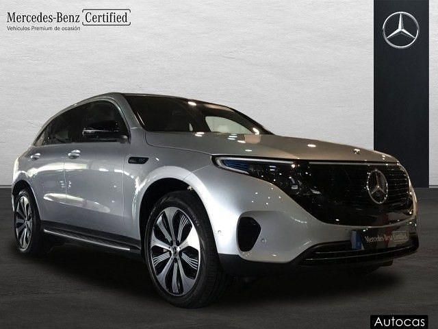 Usado Mercedes EQC400 Electric Art 300 kW (408 CV) 2020 Plata hightech SUV
