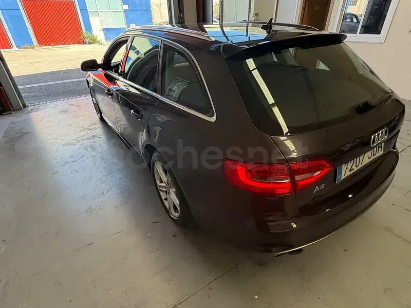 Usado Audi A4 S-Line 150 CV (110 kW) 2015 Negro Familiar