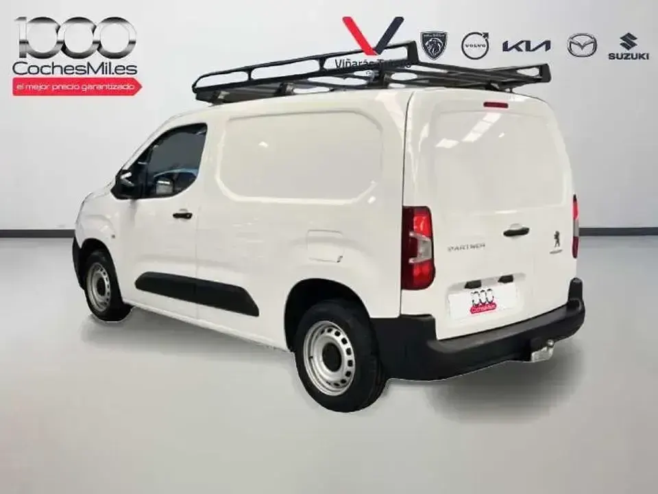 Usado Peugeot Partner 98 CV (72 kW) 2022 Blanco Monovolumen
