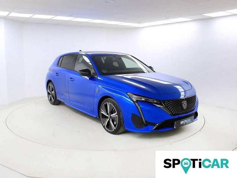 Usado Peugeot 308 GT 130 CV (95 kW) 2021 Azul Berlina
